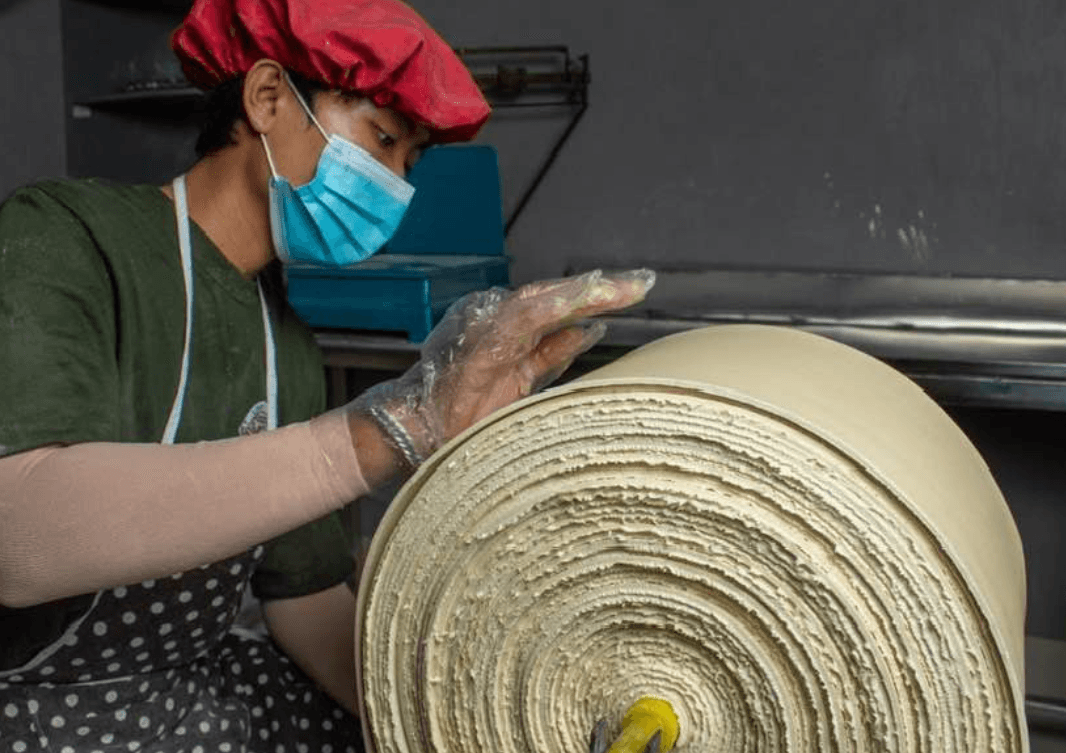 proses pembuatan mie