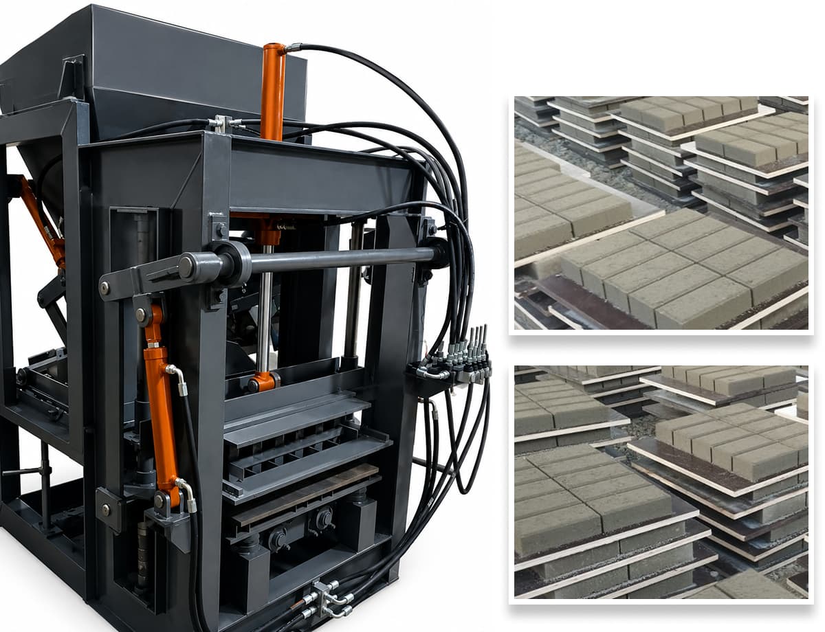 mesin paving block