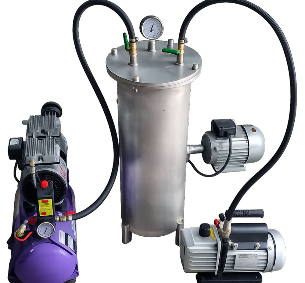 vacuum and high air pressure